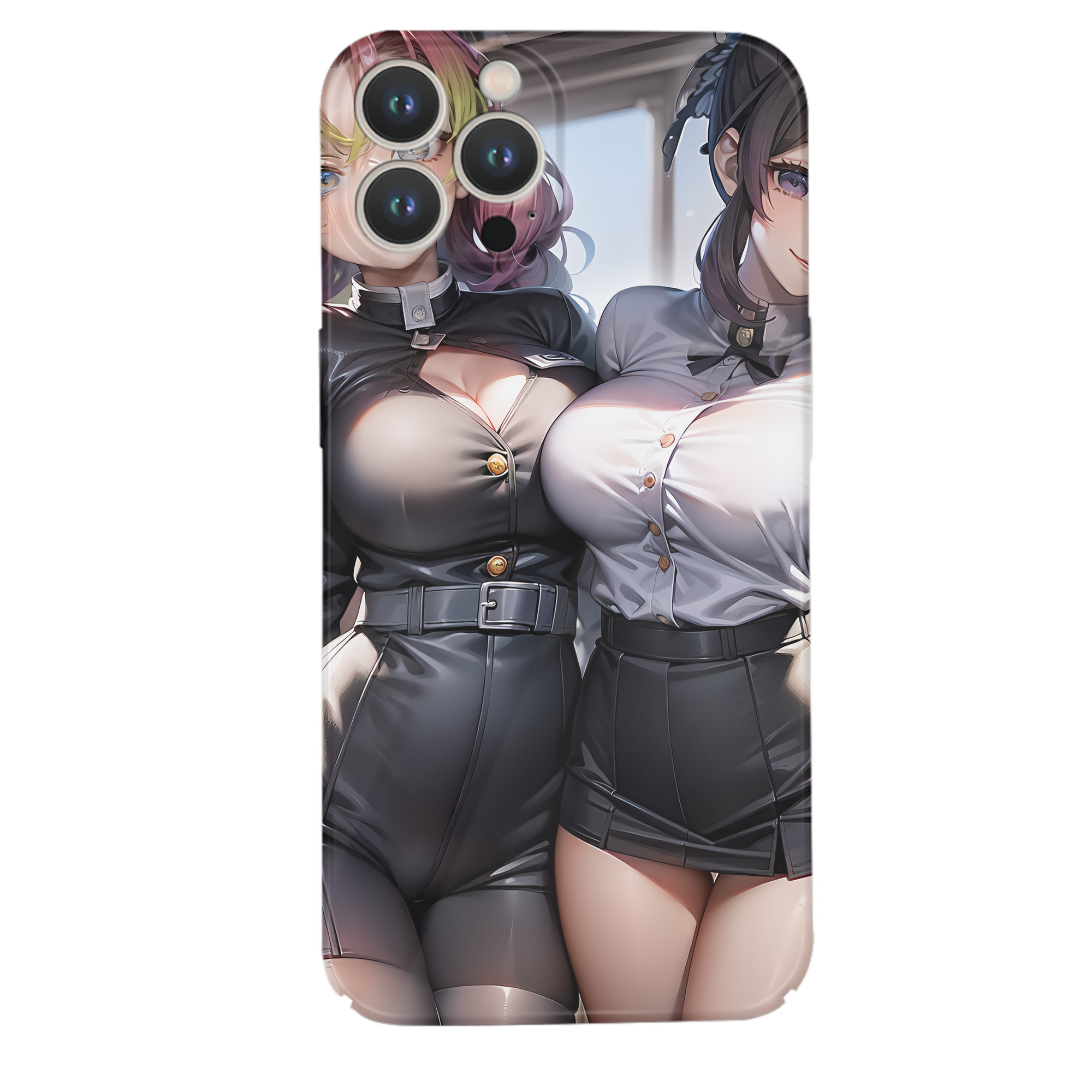 （画像用） 鬼滅の刃（きめつのやいば）蟲柱-胡蝶 しのぶ／こちょう しのぶ Kochou Shinobu 【iPhone 14シリーズ対応】ハードケース